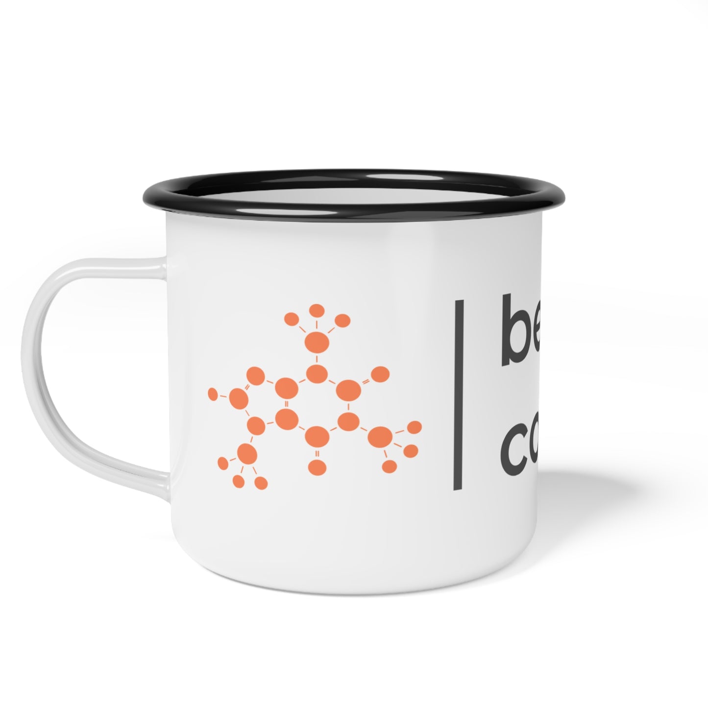 Enamel Camp Cup — Beanhead Coffee Logo Mug