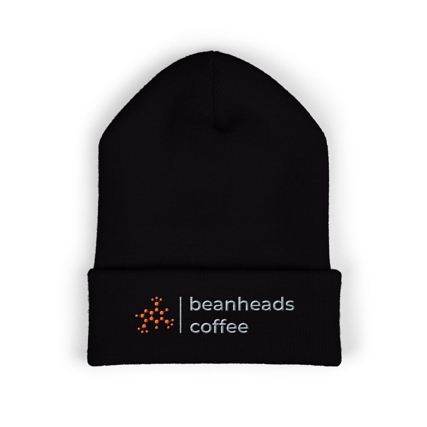 Beanie — Embroidered "beanheads coffee" Logo Cuffed Beanie