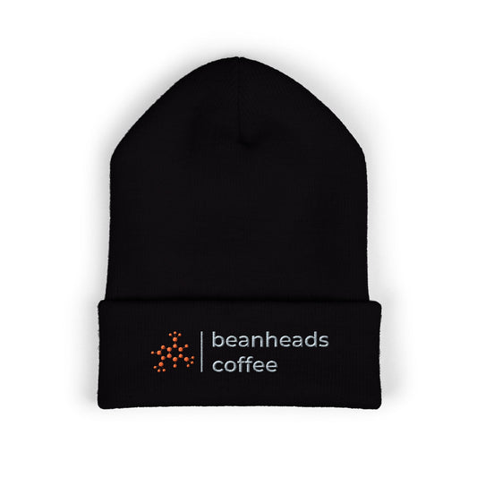 Beanie — Embroidered "beanheads coffee" Logo Cuffed Beanie