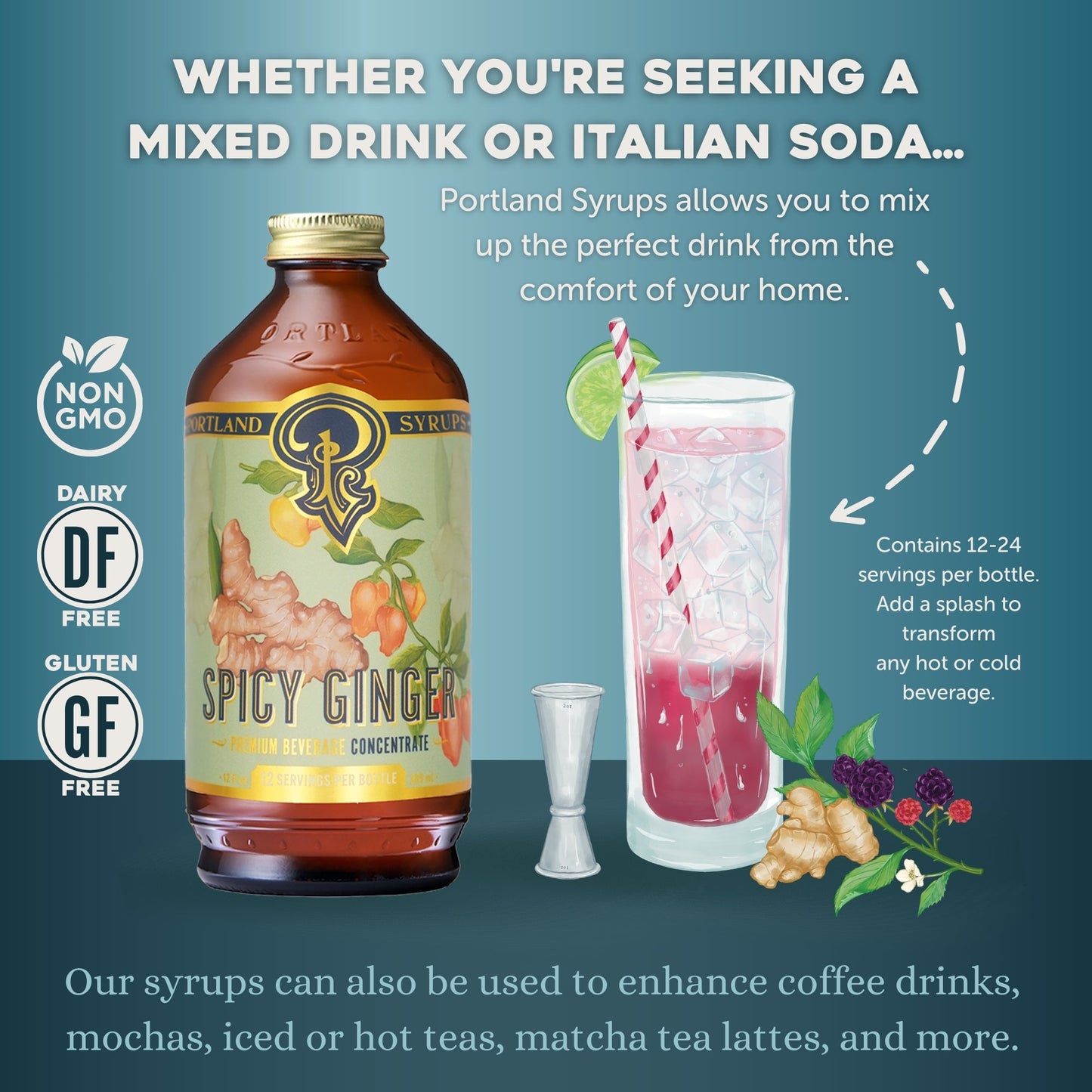 Spicy Ginger Syrup