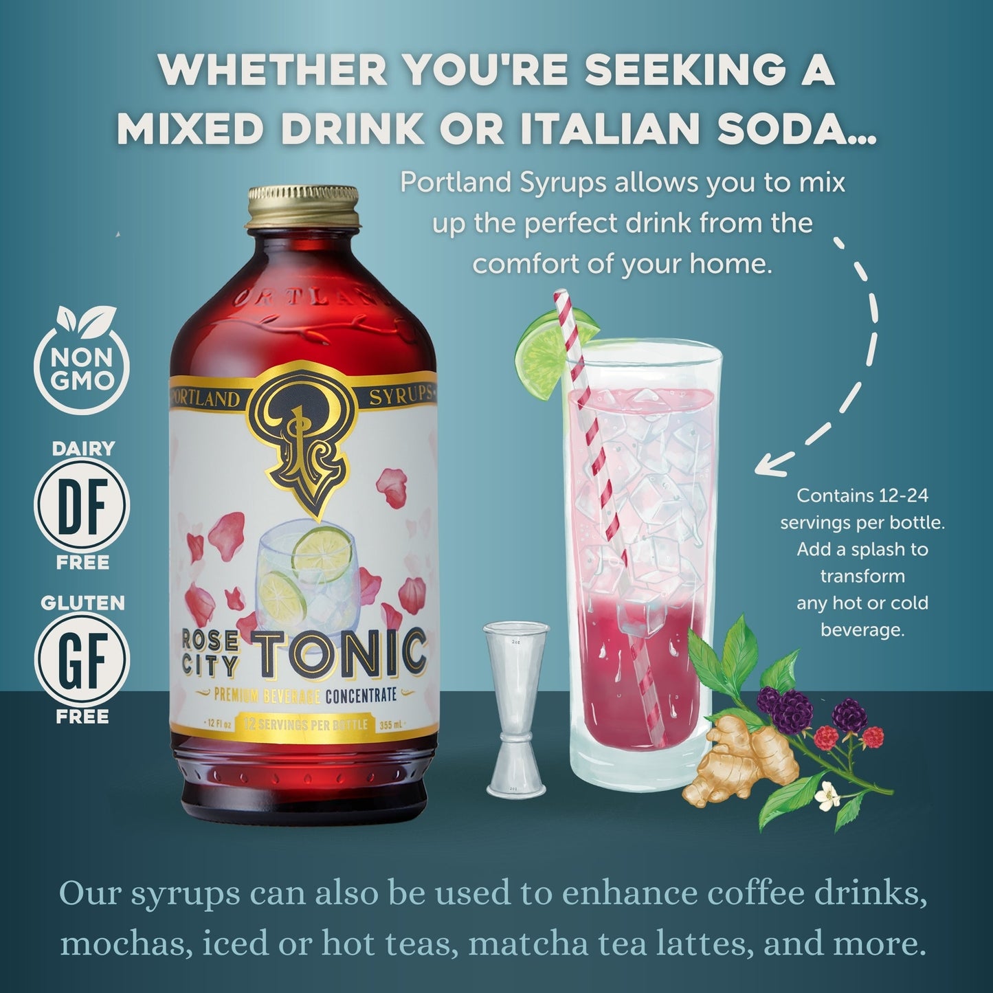 Rose City Tonic Concentrate