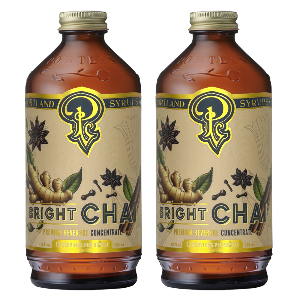 Bright Chai Syrup two-pack