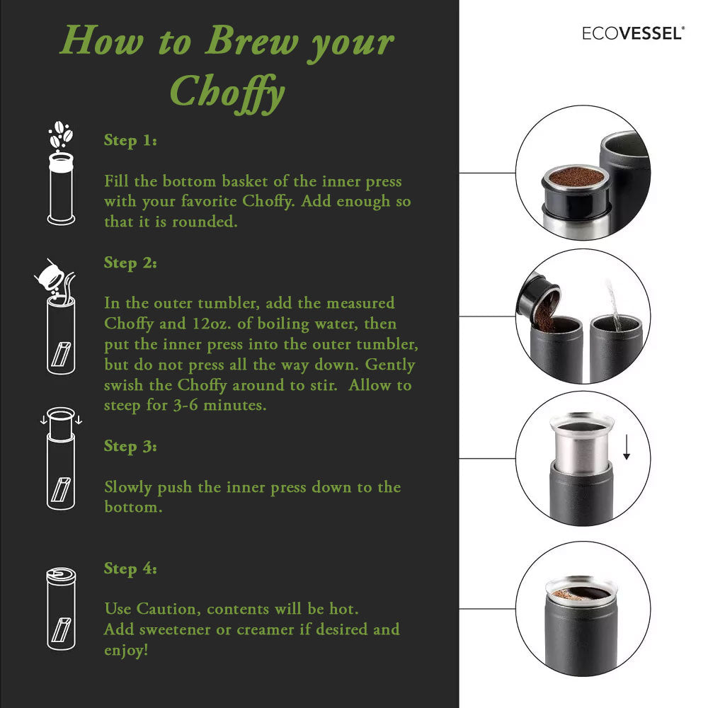 Choffy Brewed Cacao - Medium Roast Starter Kit