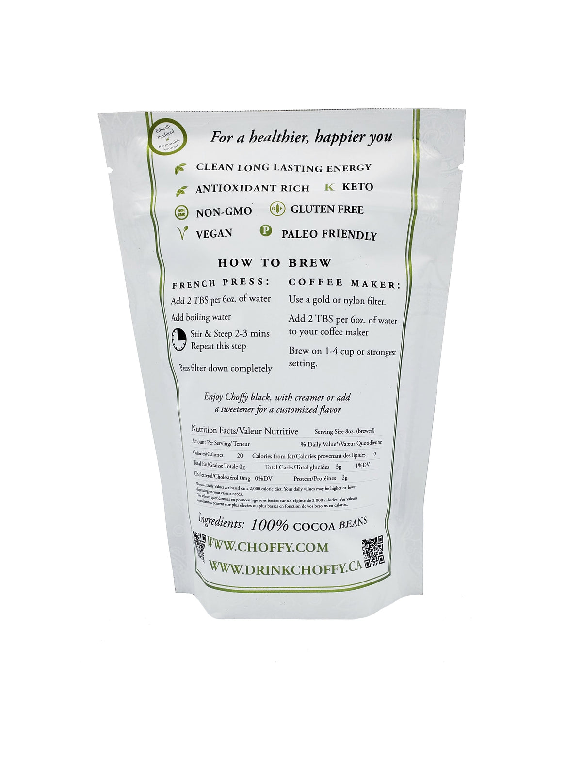 Nigeria Medium Choffy Brewed Cacao