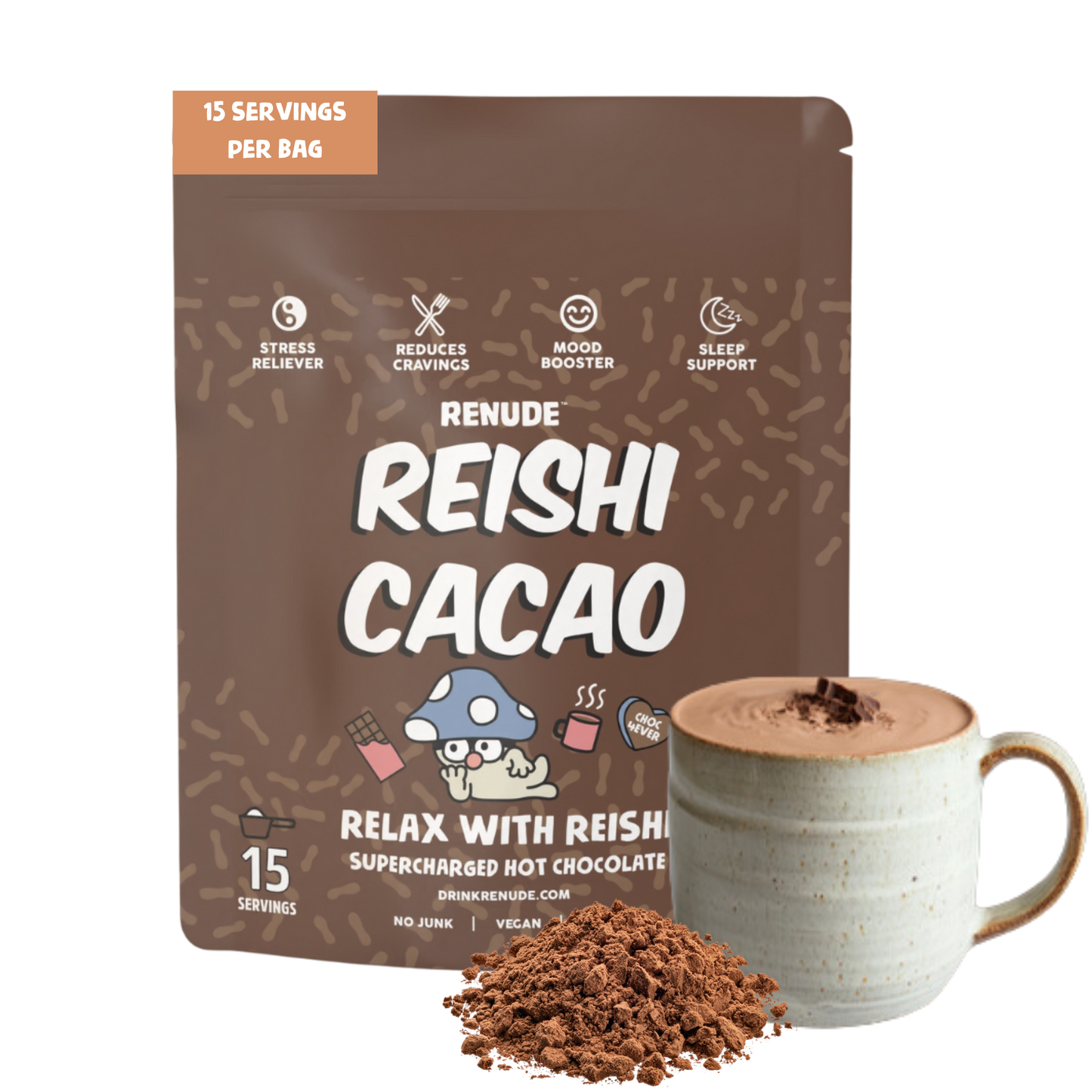 Reishi Cacao: Superfood Hot Chocolate