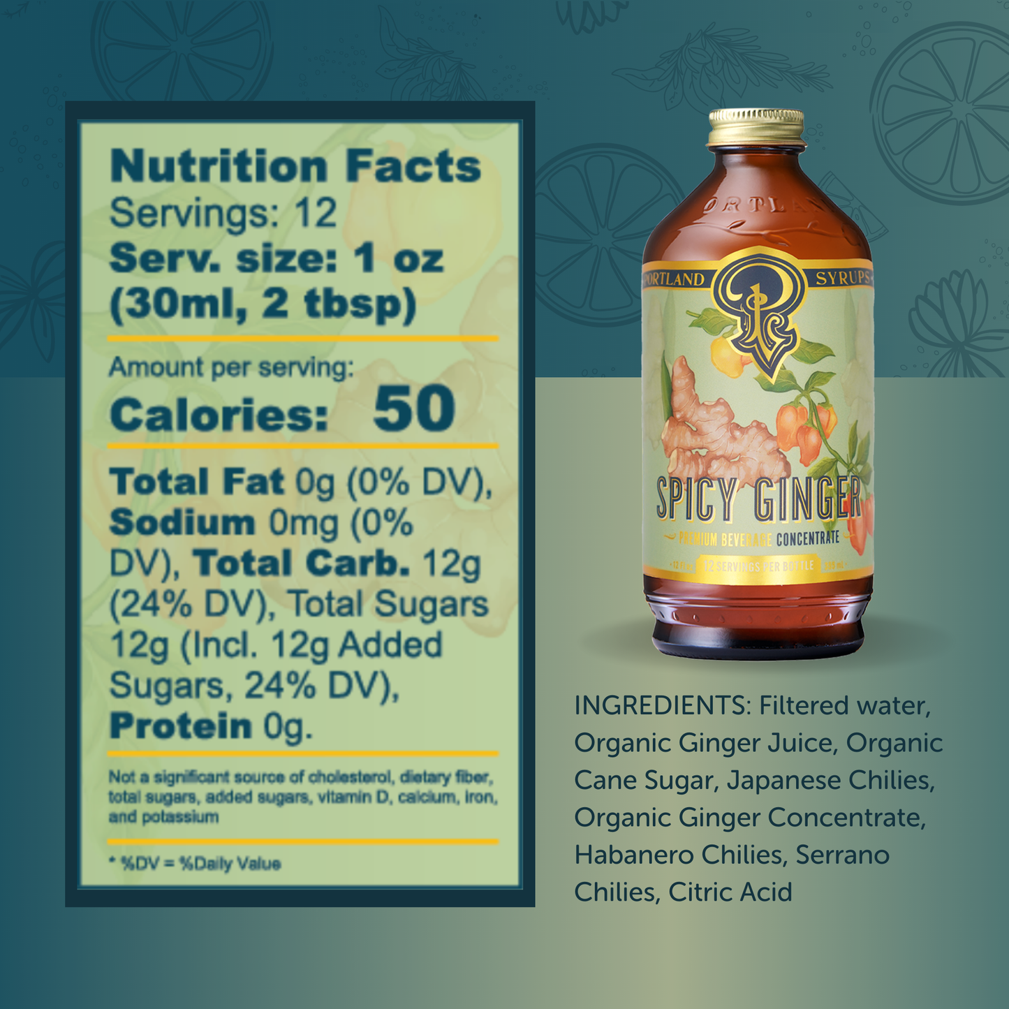 Spicy Ginger Syrup