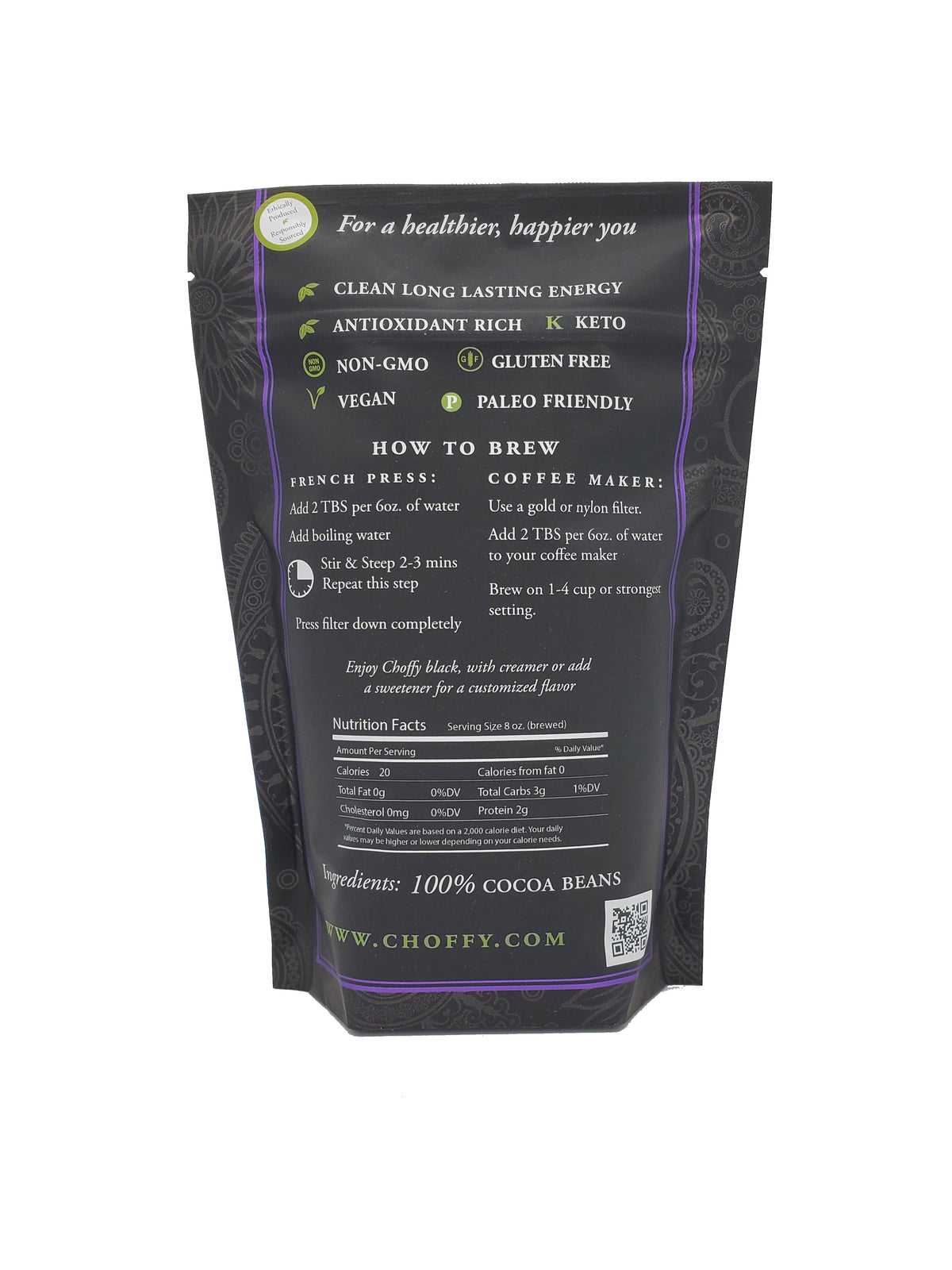 Volta Dark Choffy Brewed Cacao