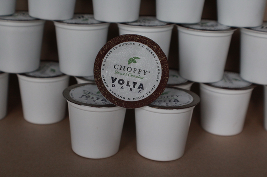 Volta Dark Choffy Brewed Cacao Single Serve Choffy Cups
