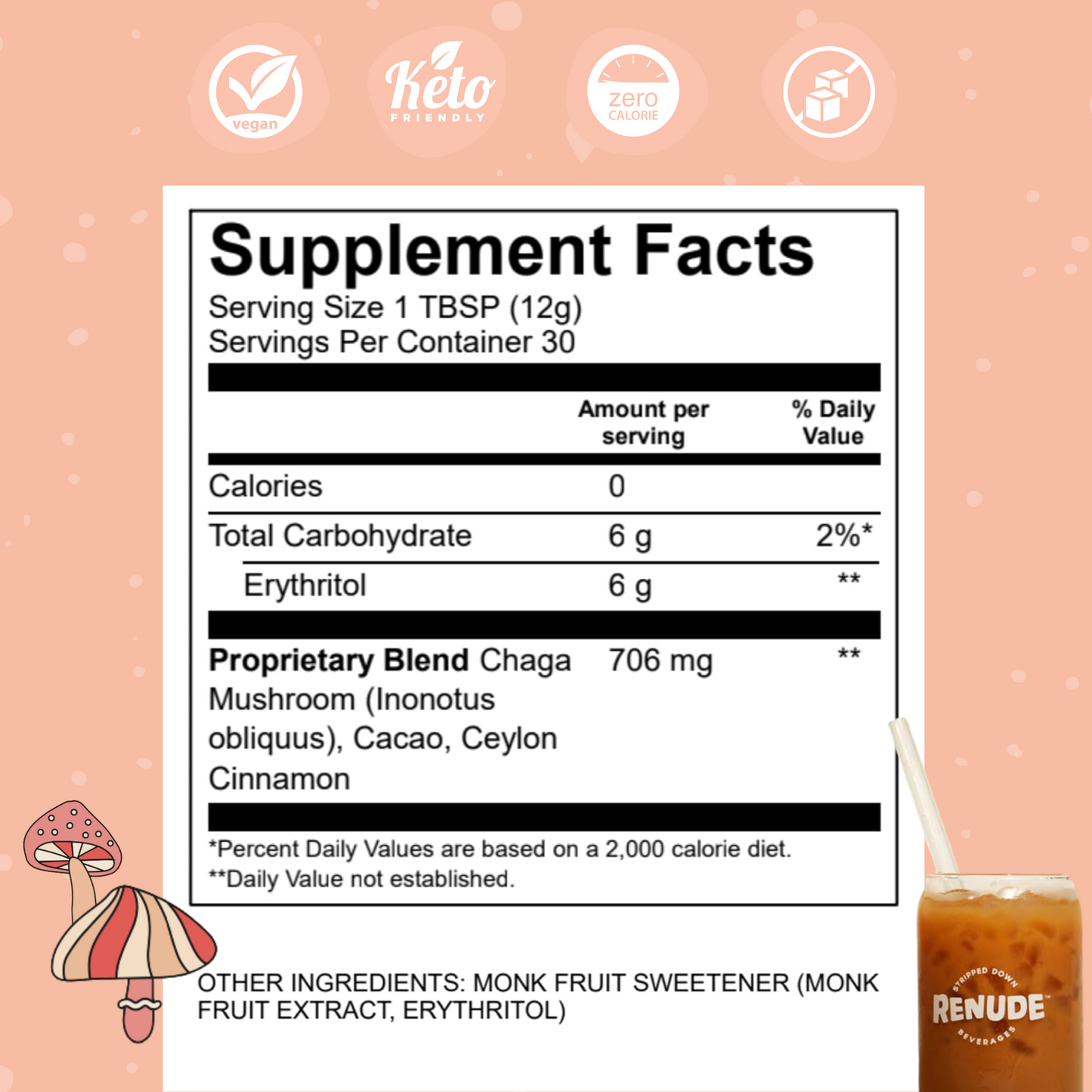 Chagaccino: Adaptogen Boost
